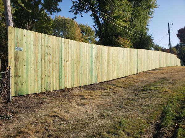 Vinyl Fence