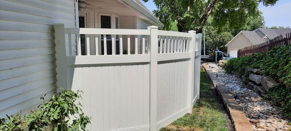 Vinyl Fence