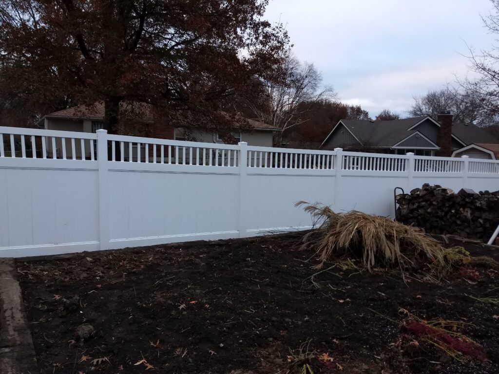 Vinyl Fence