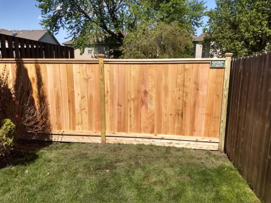 Wooden Old Frame Privacy Fence